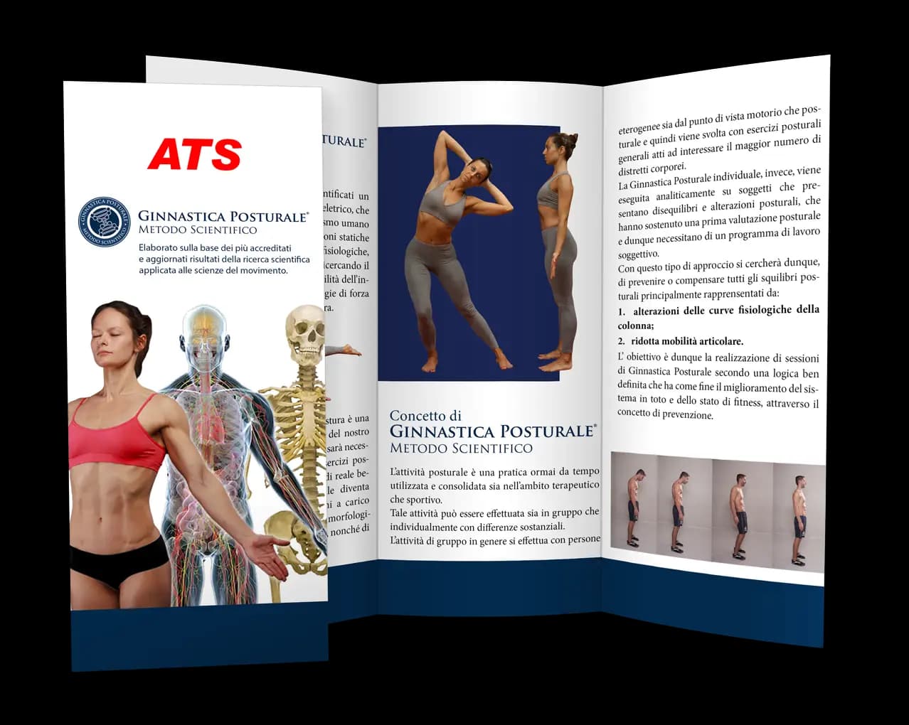 Pieghevole promozionale Ginnastica Posturale